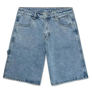 Shorts en jean décontractés pour hommes, style streetwear, 100% coton, haute qualité, design moderne, robuste et fiable pour une utilisation régulière - Product Image 5