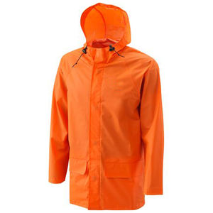 Veste de pluie imperméable personnalisée pour hommes coupe-vent en toile fine imperméable à fermeture éclair pour l'extérieur résistant à l'eau - Product Image 2