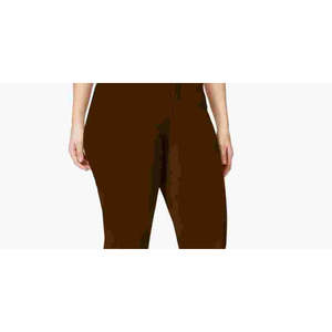 Jeans da donna Style & Co taglie forti, marroni, modello slim a vita alta con controllo pancia, per taglie piccole - Product Image 2