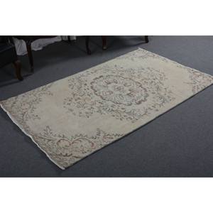 Alfombra Vintage turca marrón Beige antigua, 39x68 pies, tejido plano, patrón de retazos, lana, látex, respaldo para sala de estar, 4m de ancho - Product Image 4