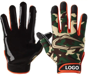 Gants de football américain haute performance OEM, livraison rapide, logo personnalisé, gants de football américain OEM, fournisseur en gros - Product Image 1