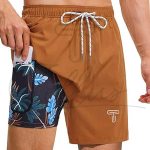 Pantalones Cortos Deportivos para Hombre, Diseño Moderno, Secado Rápido, Impresión Digital, Ecológicos, Impermeables, Elásticos, Venta al Por Mayor 2026 - Product Image 6