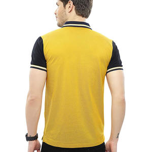 Logo personnalisé pour hommes 100% polyester pour polos haute qualité à manches courtes style décontracté design uni solide en gros tricoté - Product Image 6