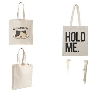 Custom Logo Canvas Tote <b>Shopping</b> <b>Bag</b> <b>Reusable</b> Foldable Shoulder <b>Bag</b> Made of Fabric Plastic with Letter Storage Gift - Product Image 6