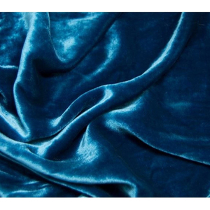 Tela de Terciopelo de Alta Calidad con Estampado Abstracto de Tinta y Brillo Diamante para Vestidos, Corbatas y Prendas de Vestir - Product Image 6