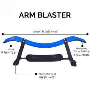 Brassard de musculation Misha Sports Fitness, logo personnalisé, en néoprène et nylon, antidérapant, réglable, haute qualité, robuste - Product Image 4