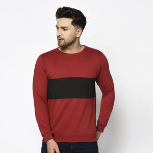 Sweat à capuche en polaire de haute qualité 100% coton avec logo personnalisé, blocs de couleur, anti-boulochage, chaud pour l'hiver, pour hommes et femmes, taille XL, OEM/ODM - Product Image 3