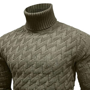 Men Stylish Knit <b>Pullover</b> <b>Sweater</b> Warm Comfortable Wear Men Thick Knit <b>Pullover</b> <b>Sweater</b> Soft Warm Winter Wear - Product Image 5