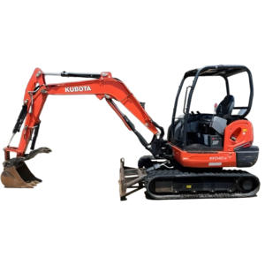 Bon état 2017 Kubota KX040-4 prix d'usine mini pelle d'occasion tendance moteur Kubota pelles sur chenilles d'occasion - Product Image 1