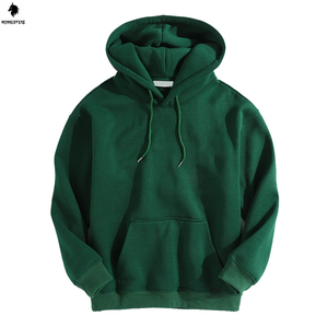 เสื้อมีฮู้ดผ้าฟลีซปักลายสำหรับผู้ชายเสื้อสเวตเตอร์มีลายนูนแบบลำลองสำหรับฤดูหนาวและ3D เทคนิคการพิมพ์หน้าจอ - Product Image 1