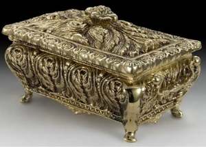 Boîtes à bijoux élégantes en métal magique, rehaussez votre collection avec un rangement élégant, utilisation en gros - Product Image 5