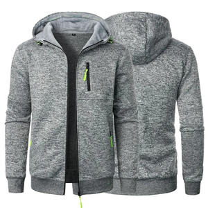 Sweat-shirt à capuche pour hommes d'hiver 100% coton coupe régulière Streetwear Sportswear Casual - Product Image 1