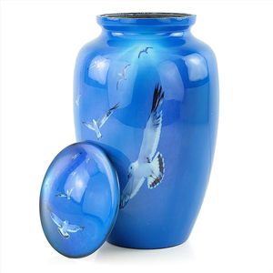 Proveedor y exportador al por mayor que vende urnas de cremación Classica de recuerdo de aluminio 100% para adultos al mejor precio - Product Image 3