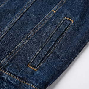 Veste en jean pour homme, nouvelle collection, en coton, pour l'extérieur, couleur unie, streetwear, pour le printemps, prix abordable, vêtement d'extérieur tendance - Product Image 5