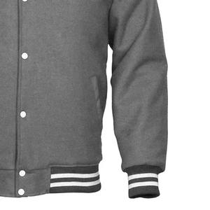 Mejor fabricante de chaqueta de béisbol de la universidad para los hombres al por mayor Varsity Jacket Men Team Wear Sports Varsity Jacket con logotipo personalizado - Product Image 5