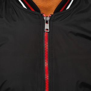 Chaqueta Bomber con Capucha de Diseño Personalizado, Nueva, para Invierno, con Mangas Largas, Relleno, Deportiva, Tejido Transpirable de Secado Rápido - Product Image 5