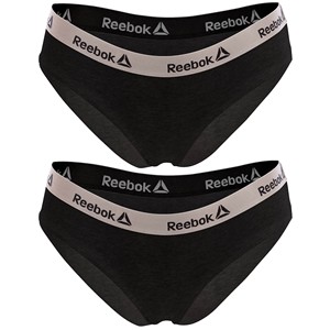 Pack de 2 pantalones cortos deportivos REEBOK para mujer en color negro - Product Image 1