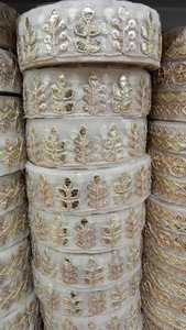 Abstrait sur mesure conçu brodé de plusieurs manières de couleur dans des conceptions ethniques à des fins diverses dans différentes tailles - Product Image 5