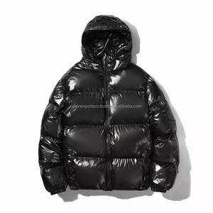 Streetwear décontracté pour hommes, vêtements d'extérieur à capuche personnalisés, chauds et épais, manteau d'hiver matelassé, doudoune rembourrée - Product Image 1