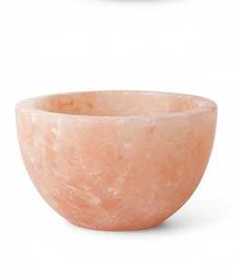 Premium Himalayan Pink Salt Bowl Natural Handcrafted Salt Crystal Serving Grinding Kitchen Cooking Seasoning Wellness <b>Love</b> Style - Product Image 4