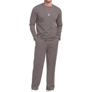 Ensemble de survêtement décontracté 2 pièces pour homme – Pull et pantalon de jogging en tissu éponge à séchage rapide – Collection été 2026 - Product Image 2