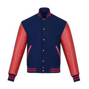 Materiale morbido giacche da uomo Varsity prezzo all'ingrosso servizio OEM nuovo arrivo giacche da uomo traspirante giacca rapida Varsity per uomo - Product Image 4