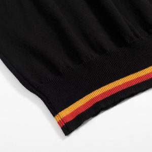 Los mejores polos para hombre, precio de fábrica, ropa informal más vendida, tejido de punto transpirable, patrón sólido, 100% algodón - Product Image 4