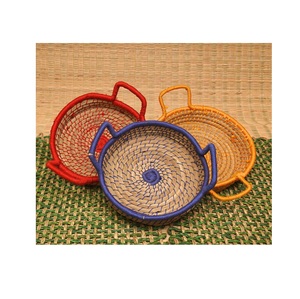 Sabai Panier d'herbe fait à la main pour l'organisation de stockage décoratif avec tissage rustique et maison moderne durable écologique - Product Image 3