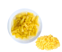SPECIALE AANBIEDING Vietnam Productie Premium Kwaliteit Zoete Geconserveerde Ananasballetjes 580ml met Sirop