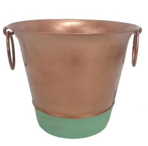 Garden Decoration Copper Antique Iron <b>Large</b> Size Metal Stylish Planters for Garden Classic Style Desktop <b>Pot</b> Handmade - Product Image 1
