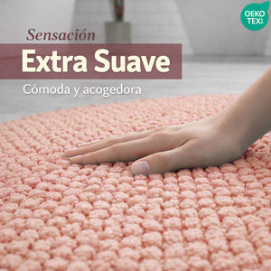 Tapis de bain en microfibre chenille absorbante, antidérapant, lavable, pour la douche - Product Image 4