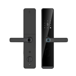 Cerradura Inteligente para Puerta con Panel Digital de Alta Seguridad, Contraseña y Huella Dactilar P10 con Aplicación Tuya y WiFi, Nuevo Material de Aleación de Aluminio - Product Image 1