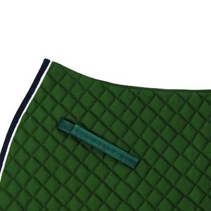 Manta de Silla de Montar para Doma Clásica Elite, Tela Ecuestre de Satén de Alto Brillo con Ribete de Doble Cuerda y Tecnología de Gestión de la Humedad - Product Image 3