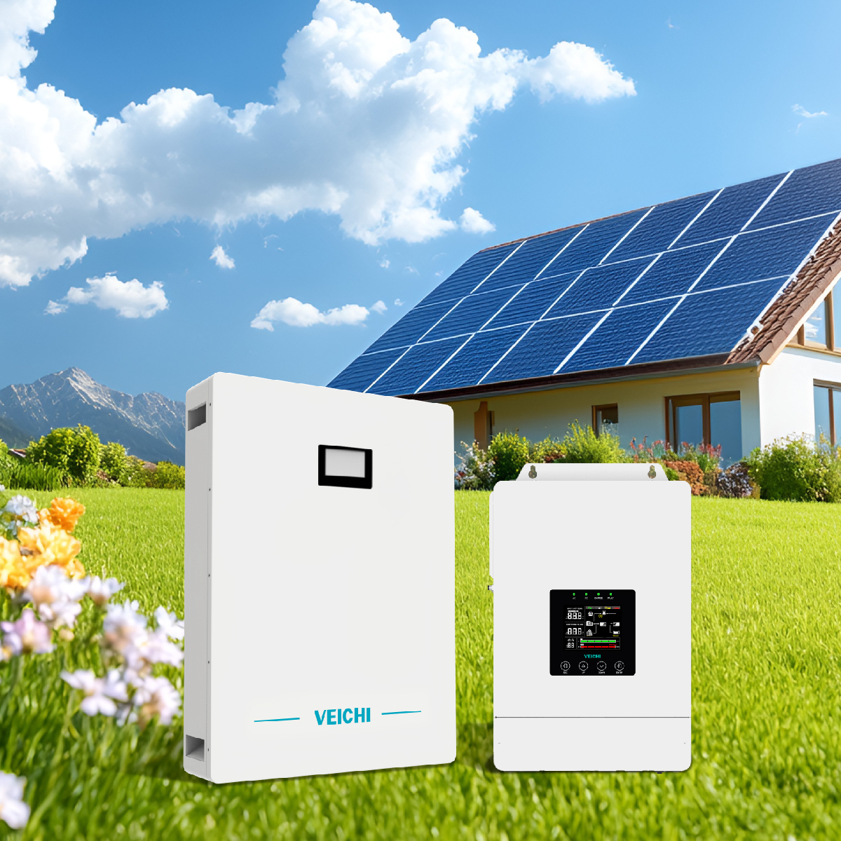 VEICHI Full Kit Best Design Price Residential Photovoltaic Installation Electric Power off Grid Solar System Projects for Sale · image 1