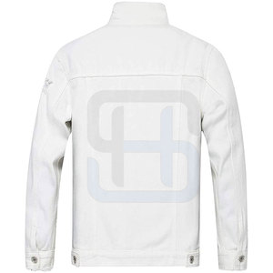 Professional Manufactured <b>Slim</b> <b>Fit</b> Men Jeans <b>Jacket</b> Casual Wear Outdoor Use Men Jeans <b>Jacket</b> With Custom - Product Image 2