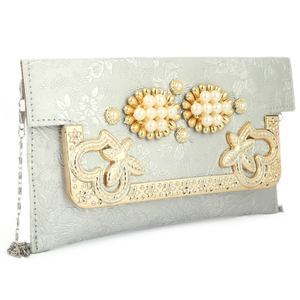 Bolso de mano elegante para mujer - Blanco - Product Image 1