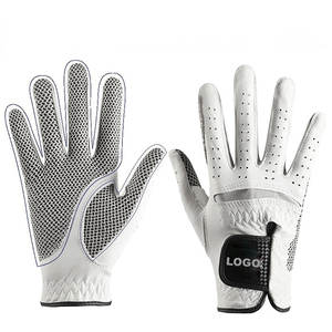 Offre Spéciale Logo personnalisé Cabretta gants de golf en cuir hommes doux et confortables porter des gants de sport avec un design personnalisé - Product Image 4
