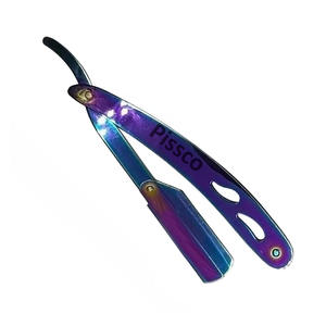 Navaja de Afeitar Profesional de Diseño Nuevo, Navaja de Barbero para Recortar el Cabello, Cuchillo de Peluquería para Adelgazar el Cabello, Soporte para Cuchillos de Salón de Belleza - Product Image 6