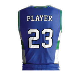 Dernier design maillot de basket-ball sublimé 100% polyester avec prix de gros et design professionnel pour toutes les saisons - Product Image 5