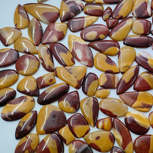 Holesale 250 Gram ellow ookaite jaspe oose aboabochons Stone emstone para Jewelry endant Ant ABS - Product Image 6