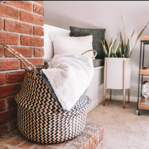 Cestas de Almacenamiento de Pasto Marino Ecológicas, Duraderas, Multifuncionales, Hechas a Mano, Color Personalizable, Diseño Personalizado, Uso en Jardín, Vietnam - Product Image 5