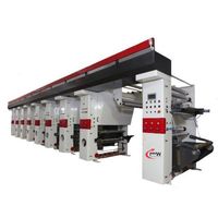 Machine d'impression rotogravure haute vitesse 8 couleurs MOHINDRA, 40 pouces, pour PET/LDPE/feuille d'aluminium, avec guide de bobine automatique