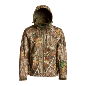 Nouvelle veste de chasse légère pour homme, coupe-vent, imperméable, softshell, col montant, fermeture éclair, vêtements d'extérieur pour l'hiver - Product Image 1