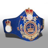 Ceintures de championnat personnalisées de haute qualité en cuir et en acier pour MMA, boxe, taekwondo et lutte