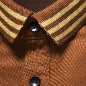 Camisas para Hombre de Fabricación Profesional, Tejido Jersey Transpirable, Talla Grande, Color Único, 100% Algodón, Nuevo Diseño Más Vendido - Product Image 4