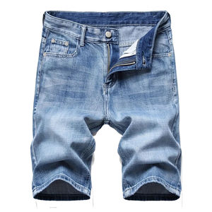 Nouveauté Vêtements d'entraînement de haute qualité Shorts en jean pour hommes avec poche Offre Spéciale à usage décontracté Shorts en jean pour hommes à vendre Service OEM - Product Image 1