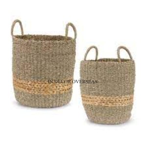 Panier de rangement pour fruits et légumes en rotin de qualité supérieure à 4 compartiments pour la maison et l'hôtel Accessoires de cuisine - Product Image 6