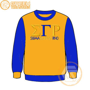 Sudadera de lana de algodón Sigma Gamma Rho personalizada de alta calidad, Jersey bordado, chaqueta para mujer, ropa griega, estilo de hermandad - Product Image 6