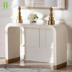¡Mejor vendedor! HNH Craft Natural ratán madre perla monocromática mesa de centro Muebles de sala de estar Diseño Artesanal moderno Vietnam - Product Image 6