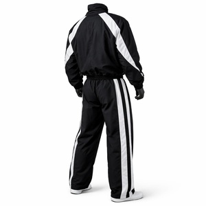 Conjunto Deportivo Personalizado para Hombre, Chaqueta Cortavientos y Pantalones Deportivos de Nailon, Traje Deportivo con Cierre de Cremallera - Product Image 5